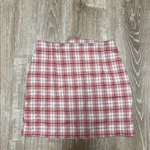 Plaid Skirt